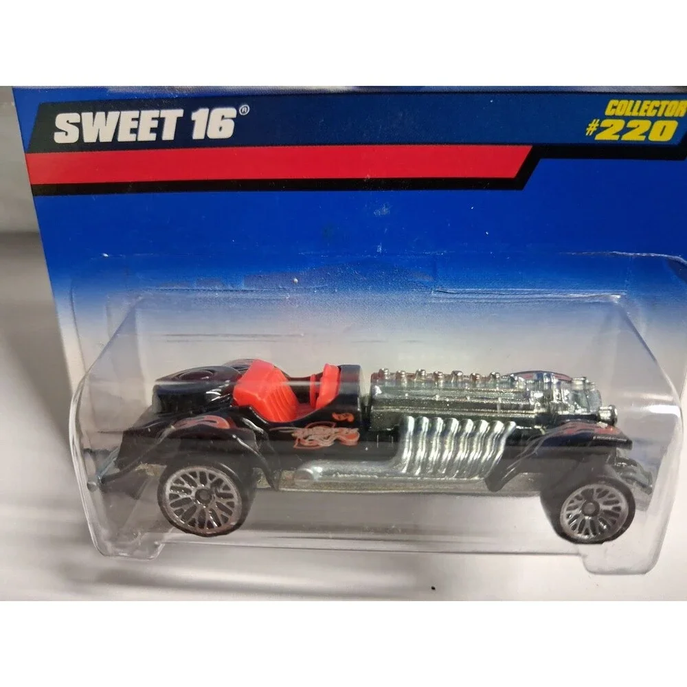 2000 Hot Wheels #220 SWEET 16 black 29275 Mattel LW Wheels Malaysia